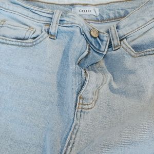 Women's Cello Light Was High Rise Mom Jeans